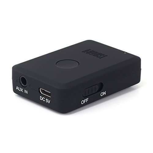 August MR250 Bluetooth Wireless Transmitter Audio Adapter for TV to