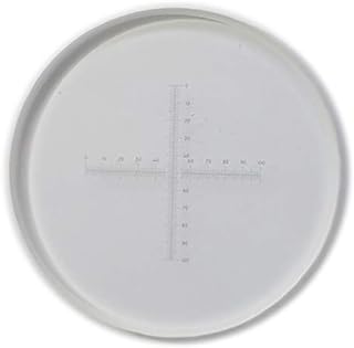 0.1mm High Precision Ocular Micrometer Microscope Micrometer Cross Microscope Calibration Ruler Slides The Micrometer Eyepiece