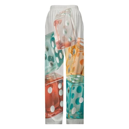 Varicoloured Dice IsolatedChildren's Casual Pajamas140CM4
