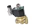 3/4 inch Normally Open NO 110V-120V AC VAC Brass Solenoid Valve NPT