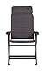 Crespo Compac Natur-Elegant Aluminium Klappsessel Klappstuhl Faltstuhl Campingstuhl Festival