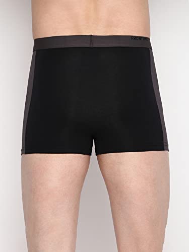 Image of RUPA FRONTLINE Colors Men's Front Open Athlefit Mini Trunks | Soft-Touch Cotton Stretch | Snug Fit | Breathable Fabric | Supporter Brief | Pack of 1