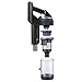 SAMSUNG BESPOKE Jet Cordless Stick Vacuum Cleaner w/ Clean Station, Powerful Multi-Surface Floor Cleaning for Carpet, Hardwood, Tile, 5-Layer Filter, Lightweight, VS20A9580VB/AA, 2023, Midnight Blue