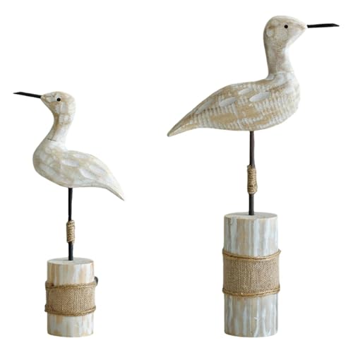 Statue de mouette sur base combler espace vide meuble salon