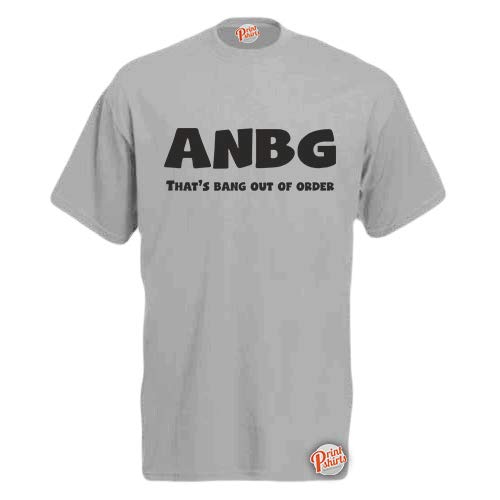 Brook Hi Vis Uk Unisex Zinc Angb That's Bang Out Of Order! Mens Funny T-Shirt X-Large