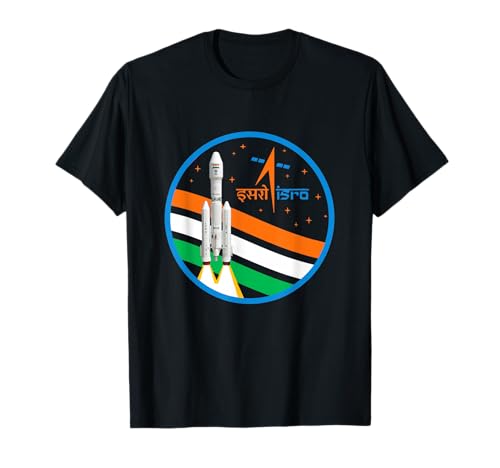 ISRO India Tee – Indisches Weltraumforschungs-Shirt T-Shirt
