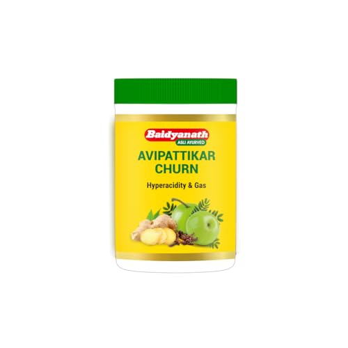 Baidyanath Avipattikar Churna - 120 gm Powder | Helpful in Hyper-Acidity & Indigestion (Pack of 1)