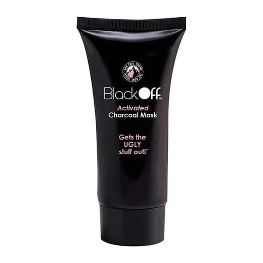 BlackOFF Máscara de Carvão Ativado Facial, Remove Cravos e Impurezas, 82 ml
