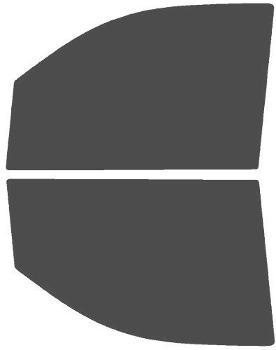 The Tint Effect Precut Window Tint Kit Compatible with Chevrolet Silverado 2500 3500 HD Crew Cab (2015-2019) (Includes: Front Door Window precuts in 30%) Automotive Film