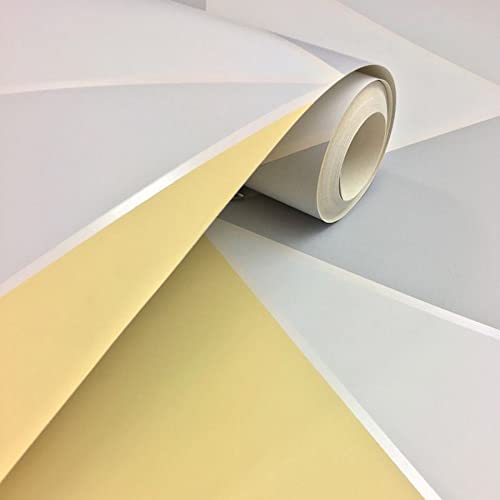 Fine Decor Wallcoverings FD41993 UK Apex Geo Sidewall Wallpaper, Rose Gold, Full Roll,10.05m*52cm