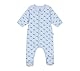 Petit Bateau Unisex Baby A0CFL Bodyjama, Toudou/Alaska, 6 Monate