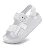 Pisumg Toddler Boy Girl Sandals Buckle Adjustable Back Strap Water Sandals
