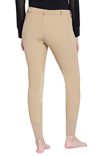 Culotte D'équitation TuffRider Femme, Taille 34, Noire, Patchs Genoux, Occasion