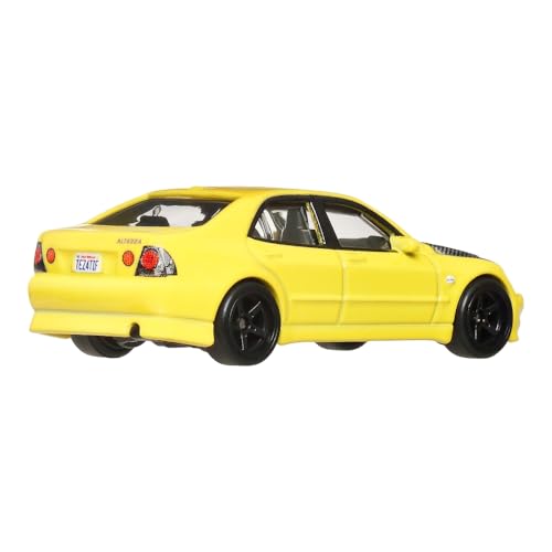 Hot Wheels Toyota Alteza Mini Carro 1:64 Amarillo miniatura 4