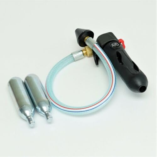 Limpiador para tuberías de drenaje de condensado compatible con Supco DLG-1 ESP, con dos cartuchos roscados de CO2