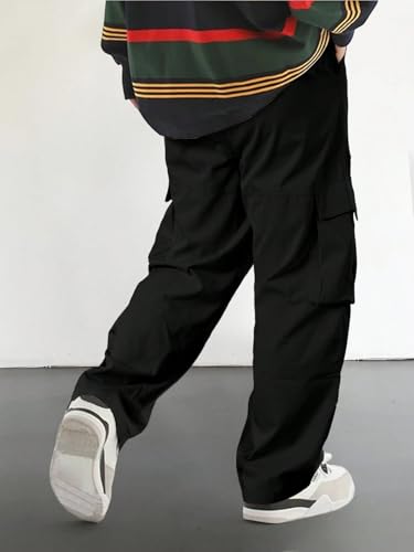 ZAFUL Men's Harem Pants Wide-Leg Casual Pants Lightweight Quick Dry Travel Pants for Beach, Hiking, Festivals, Streetwear 6