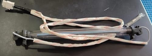 Image of Refrigerator Defrost Heater compatible with H.A.I.E.R, 12 Inch, Transparent, with Connector and fuse, Corded Electric