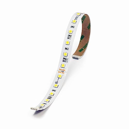Nora Lighting NUTP8-WLEDB-12 12 in. 24V Blue Number High Output LED Tape Light Section, White