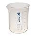 BrandTech V616081, VITLAB Griffin Beaker with Molded Graduation (2 Packs of 4 pcs)