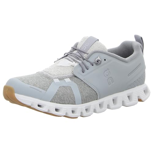 On Men's Cloud 5 Terry Running Shoes, Glacier/White, 8 US