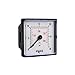 NOSHOK 100 Series Square ABS Dual Scale Dial Indicating Pressure Gauge with Panel Mount, 2" Dial, +/-2.5% Accuracy, 0-30 psi Pressure Range
