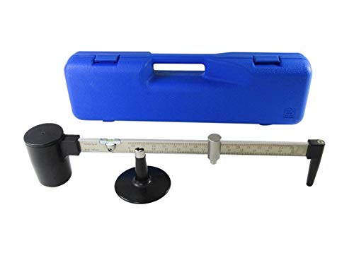 YUCHENGTECH Mud Hydrometer Mud Scale Liquid Densimeter Hydrometer Mud Gravity Balance Hydrometer with Measuring Range 0.96-2.5g/cmÂ³ Measuring Accuracy 0.01g/cmÂ³