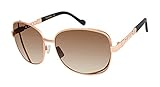 Jessica Simpson Women's J5512 Oversized Metal Square Sunglasses with UV400 Protection - Glamorous Sunglasses for Women, 61mm