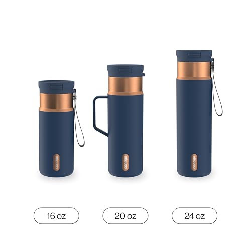 Contigo SnapSeal Stainless Steel Water Bottle, Straw-Compatible, 20oz - image 4