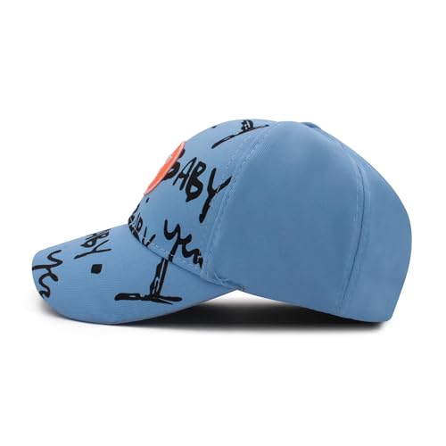 Image of VRITRAZ Unisex Kids Baseball Cap, Lightweight Adjustable Casual Sports Hat | for School, Travel and Outdoor Activities, Boys and Girls (4-12 Years)