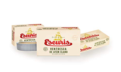 Escurís - Ventresca de Atún Claro en Aceite de Oliva - 3 latas