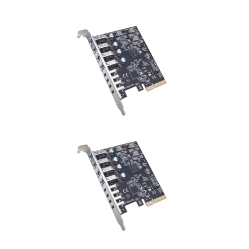 Tarjeta de expansión PCIE USB 3.2 de 8 puertos ASM3142 expansión USB para ordenador de sobremesa