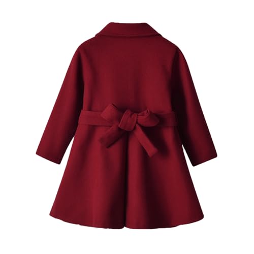 Betadog Toddler Winter Coat Girls Faux 𝐅𝐮𝐫 Dress Coat Kids Winter Warm Long Jackets Girls Dress Coat3