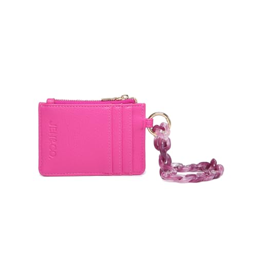 JEN & CO. Rhodes Vegan Quilted Bangle Wallet (Cupid)4