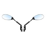 2 gafas de visión amplia para bicicleta, altura ajustable, para una mayor visibilidad en bicicletas de montaña/carretera, rotación segura