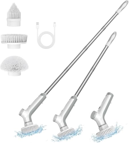 Electric-Spin-Scrubber-VEWIOR-Cordless-Shower-Scrubber Electric Spin Scrubber, VEWIOR Cordless Shower Scrubber - Image 1