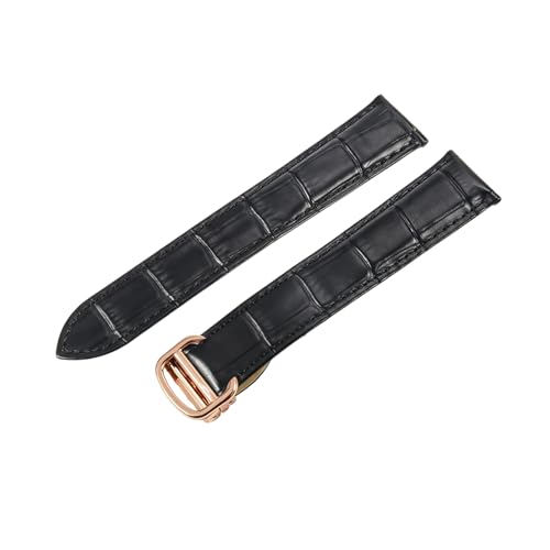 Bracelet de montre en cuir chic Cartier Tank pour vos soirées et bureaux