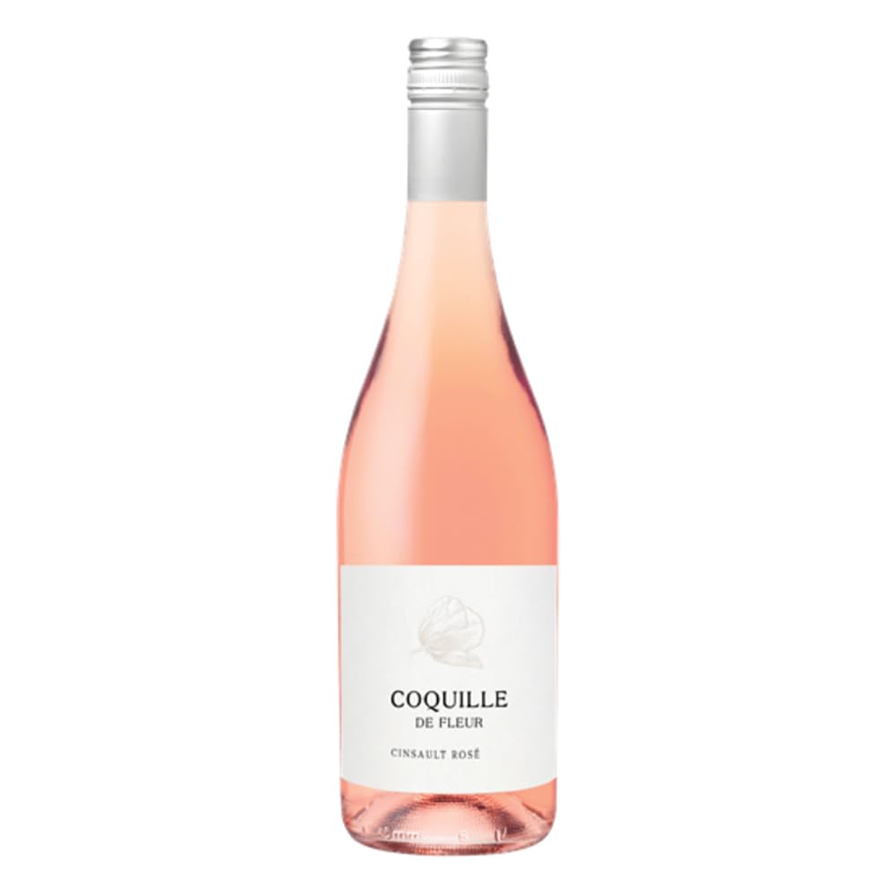 Coquille de Fleur Cinsault Rosé 75cl | French Rosé Wine | 12% ABV | Languedoc | Fresh Strawberry Raspberry & Citrus | Crisp Dry Rosé