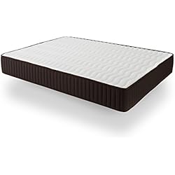 Colchón Aspol Cies Dormio Esmeralda - Colchón Viscoelástico Reversible Invierno/Verano, Medida 90x190, Altura 23 cm, núcleo de eliocel de alta densidad con tratamiento antiacaros. Firmeza Media