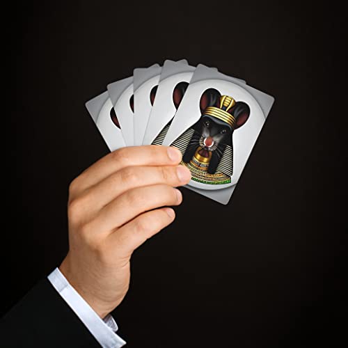 Brian Bula Naipes Egyptian Rat Póker 54 cartas miniatura 4
