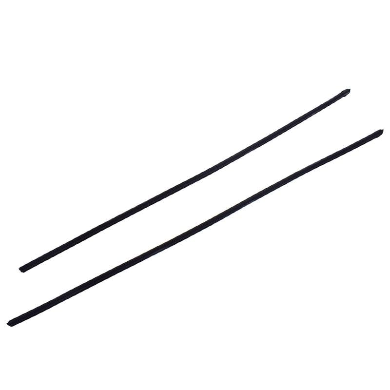 beler 2Pcs Black Front Windshield Wiper Rubber Inserts Refill 85214-0E151 Fit for Toyota Highlander Lexus GX460