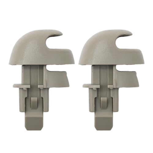 Aynaxcol 2Pcs Car Sun Visor Holder Retainer Clip 5GE11TL2AA Sun Visor Retainer Support Clip Bracket Holder Replacement for Dodge Dakota 2000-2003 Replacement for Dodge Durang 2001-2003