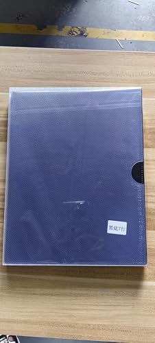 MUROAD Briefmarkensammelalbum, 7 Reihen Taschen Briefmarkenbuch für Sammler, 10 Blatt Briefmarkenheftchen, Schwarz (Schwarz-7 Reihen)