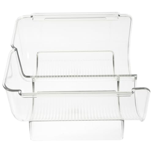Soporte apilable acrílico para botellas de vino 2 pcs miniatura 1