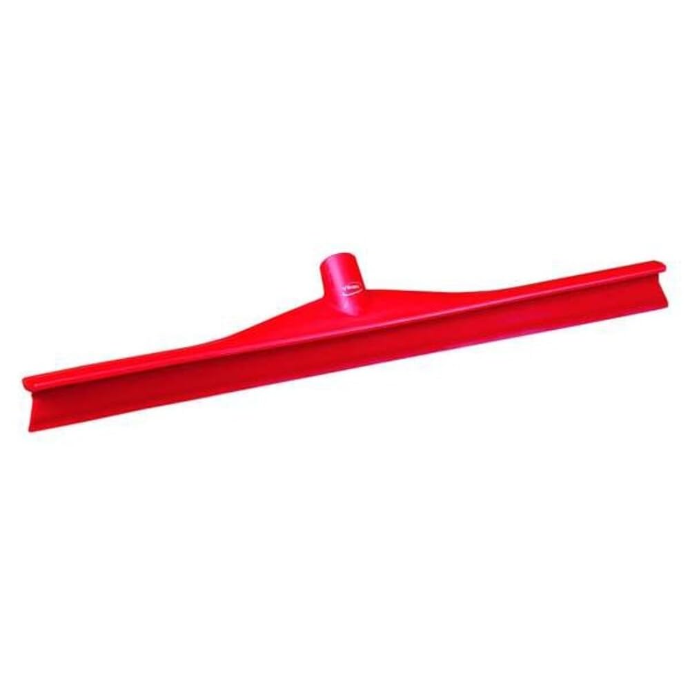 Vikan 71604 Ultra Hygiene Squeegee, Red, 600mm Length, 80mm Width, 95mm Height