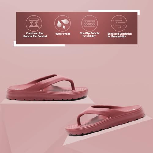 Image of DOCTOR HEALTH SUPER SOFT Mahndi Floats women soft slippers with mild acupressure | Comfortable, stylish, and bright colorful flip flops | Lab tested Cushion and Bounce | Cushioned Footwear