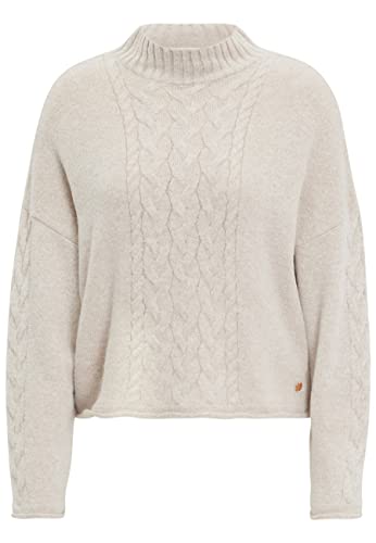 Tamaris Damen BALJE Pullover, Tapioca, 38
