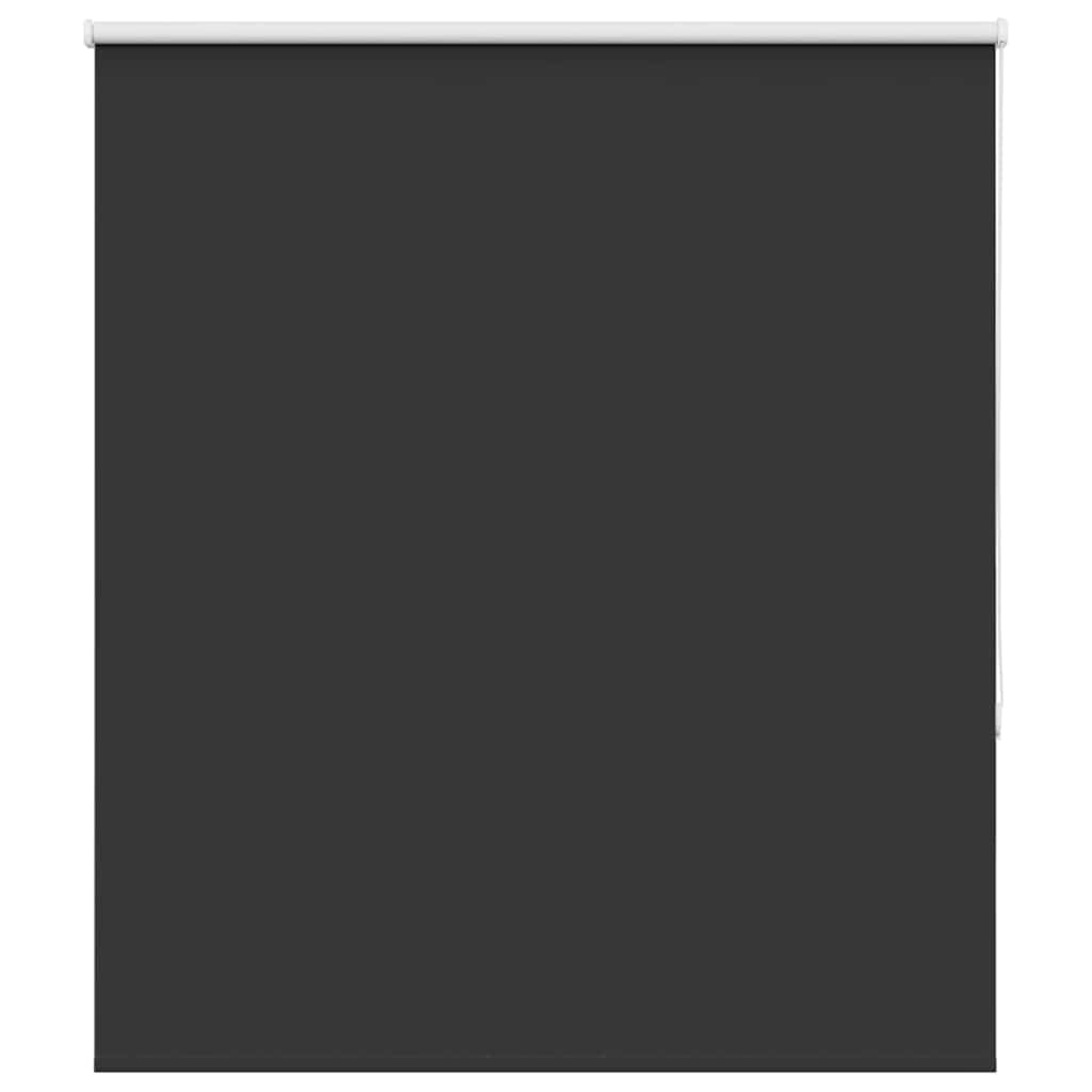 Tenda oscurante avvolgibile nera, 135 x 130 cm, larghezza tessuto 131,6 cm, 100% poliestere, guida in alluminio, tenda a rullo senza fori, protezione dalla privacy, connettore catena, versatile per