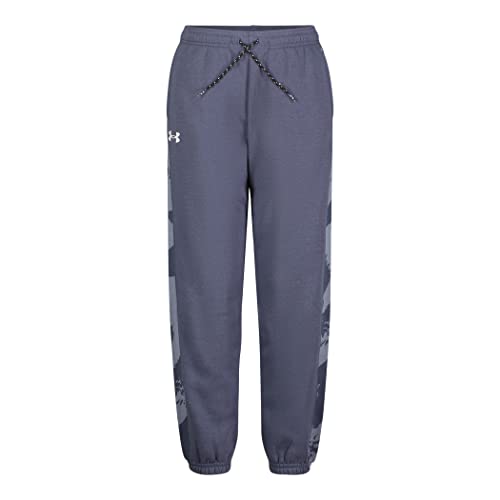 Under Armour boys Joggers, Sweatpants With Camo Stripe & Drawstring Closure