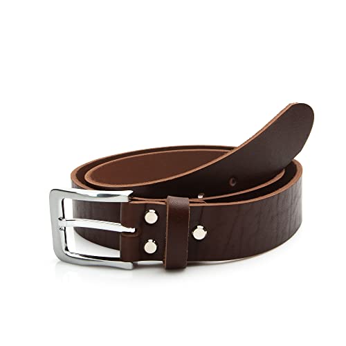 1.5 inch Men's Cowhide Genuine Leather Belt 38mm Classic3