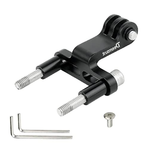 Front Light Flashlight Holder Fork Mount Bracket Universal Bike Headlight Metal Bracket Camera Mount Holder Bike Headlight Bracket Adapter